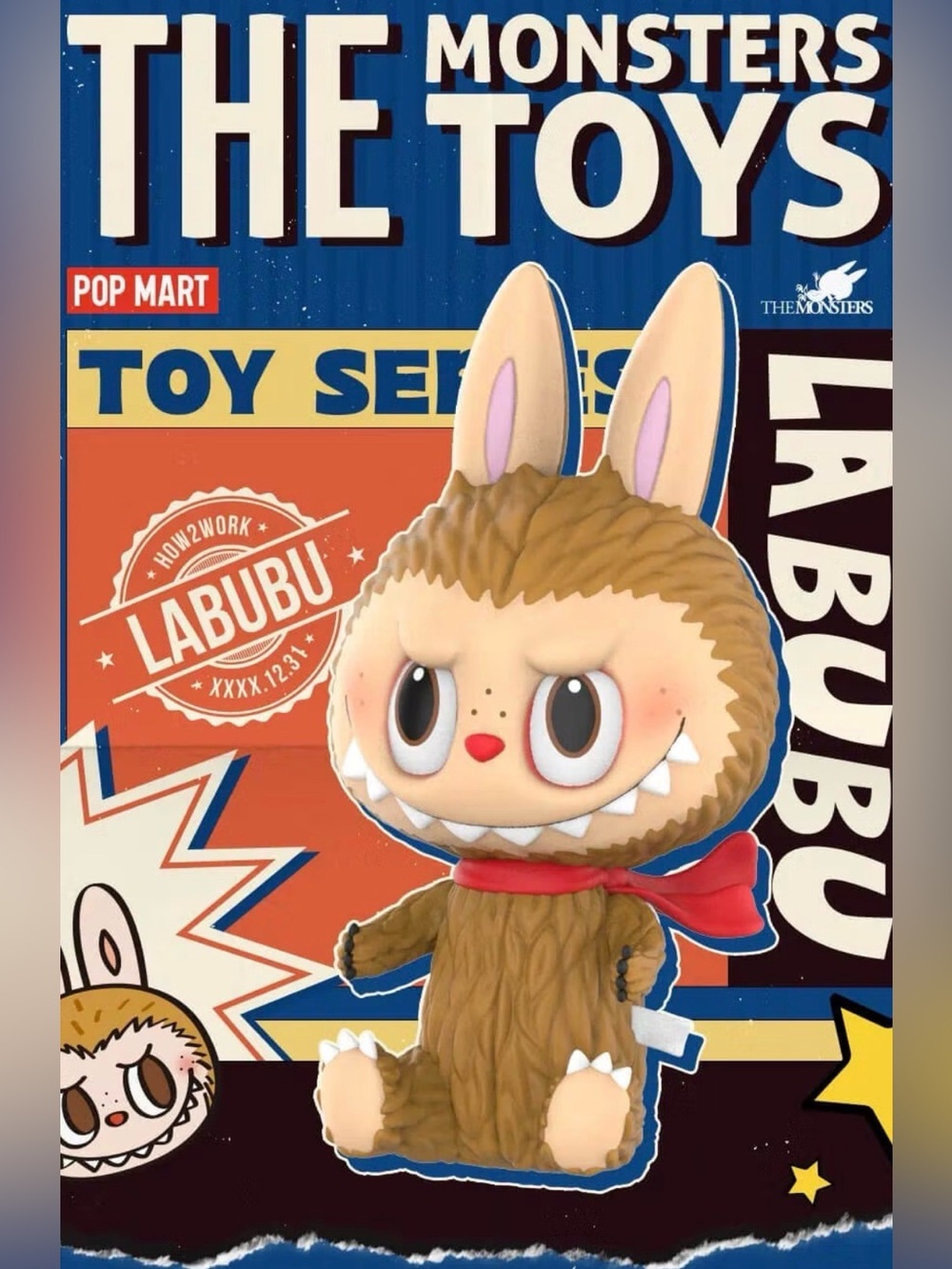The Monsters Toys  Labubu PLUSH DOLL 🧸 Pop Mart - 100% Authentic